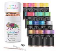 KALOUR 120 Lápices de colores premium, núcleo suave para artistas con colores vibrantes, ideal para dibujar, bosquejar, sombrear, principiantes