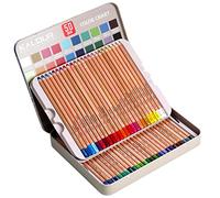 KALOUR Lápices de colores de tiza pastel profesional, juego de 50 colores, lápices de carbón de color para dibujar, bocetos, sombreado, suministros de arte para adultos artistas