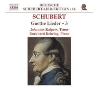 Kalpers,Johannes - Lieder Sur Des Poèmes De Goethe, Vol. 3