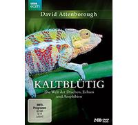 Kaltblütig - Die Welt der Drachen, Echsen und Amphibien - David Attenborough [Alemania] [DVD]