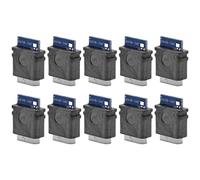 Kalttoy 10 conectores USB tipo C de 16 pines hembra a prueba de agua adaptador de receptáculo