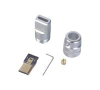 Kalttoy Adaptador USB macho de 5 pines, conector de soldadura de aleación de aluminio, eficiente