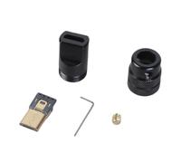 Kalttoy Adaptador USB macho de 5 pines, conector de soldadura de aleación de aluminio, eficiente