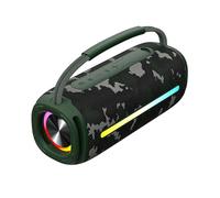 Kalttoy Altavoces Inalámbricos Portátiles 360 ° Sound 20W Power IPX6 Impermeable A Prueba Polvo para Acampar Viajes Altavoces Altamente Impermeables Aire Libre con Luces LED Y Radio FM