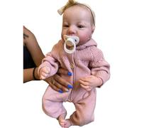 Kalttoy Boy Eyes Open/Close 48.3 cm Realista para niños de silicona hecha a mano Apease Silicone Girl