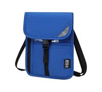 Kalttoy Cartera de viaje RFIDS para el cuello, con correa cruzada ajustable, protección contra robos, bolsa de viaje para pasaporte y documentos, Blue, One Size