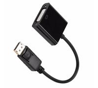 Kalttoy Convertidores adaptadores DisplayPort a DVI de alta transparencia para conexión de TV de computadora