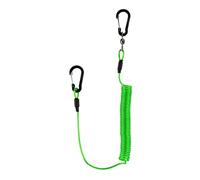 Kalttoy Correas para caña de pescar, cuerda de pesca, correa de remo que se extiende hasta 70 pulgadas retráctil en espiral para herramienta de pesca