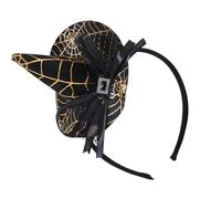Kalttoy Diadema con sombrero de bruja místico, para eventos de Halloween, cómoda, para niños, adultos, fiestas, disfraces, cosplay, diadema de bruja
