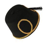 Kalttoy Gorro cultural transpirable para festivales de música, princesas hechas a mano, cosplay, para viajes, aventuras, sombreros de moda
