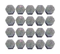 Kalttoy Juego de 20 tapas universales para tuercas de rueda de 17/19/21 mm, se adapta a la mayoría de coches y camionetas