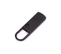 Kalttoy Manija de extensión de metal de repuesto con cremallera para equipaje, mochila, maleta, resortes, varios tamaños pequeños, Black, One Size