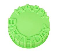 Kalttoy Molde redondo de silicona para tarta de cumpleaños de 7.9 pulgadas, círculo redondo, queso, gelatina, pudín, magdalenas, pizza, tarta, flan, tarta, pan
