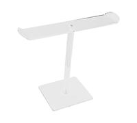 Kalttoy Soporte acrílico para diadema, organizador de accesorios para el cabello, soporte transparente para niñas, soporte de exhibición de lazos de pelo transparente acrílico para niñas, talla única