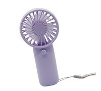 Kalttoy Ventilador Silencios En Miniatura Batería Potente Circulación Aire Portátil para Oficina En Hogar Actividad Aire Libre con Correas Ventilador Estudio Operado por Batería