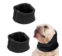 KALUROIL 2 PCS Disfraz de Orejeras para Perros Pequeños - Protección contra el Ruido, Ansiedad y Frío - Lavable y Reutilizable - M