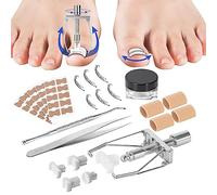 KALUROIL 85 PCS Separadores de dedos de los pies - herramientas para corregir uñas encarnadas y gruesas