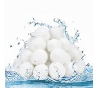 KALUROIL Bolas Filtro Piscina, 700g Bolas Depuradora Piscina Sustituye a 25kg de Arena Depuradora Piscina Reutilizable Ultraligera para Filtro Arena