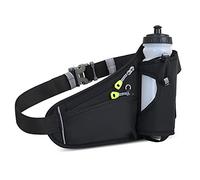 KALUROIL Riñonera Running para Correr Deportiva Impermeable Multifuncional Bolso de Cintura con Portabotellas para iPhone 14 13 12 11 Pro MAX,XR,Galaxy S30 S20 para Deportes o Viaje al Aire Libre 6,9"