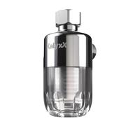 Kalyxx IPS 100 Mini G 3/8 - Descalcificador de agua antical & antibacteriano, filtro de agua 75 µm, cartucho sin sal & sin mantenimiento, instalación fácil grifo, 0,9 m³/h - IPSKXMG38T