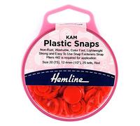 KAM Broches de plástico: 25 x 12,4 mm Juegos: Rojo