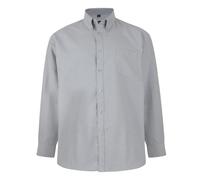 Kam de Algodón Oxford Weave Manga Larga Camisas (KBS664A) 2XLA 8XL, 5 Colores