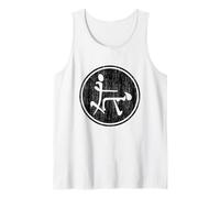 Kama Sutra Chino Antiguo - Diseño Inspirado en el símbolo Pinyin Camiseta sin Mangas