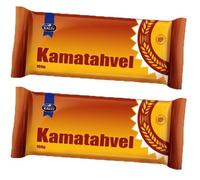 Kama Tableta de Chocolate (Especial Estonia Nacional Caramelo) De Kalev [Pack de 2]