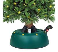 Kamai Soporte estable para árbol de Navidad de hasta 2 m, con pedal y tecnología de una cuerda, incluye depósito de agua de 2 litros, soporte para árbol de Navidad con sistema de seguridad, color