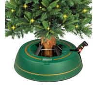 Kamai Soporte estable para árbol de Navidad de hasta 2 m, con pedal y tecnología de una cuerda, incluye depósito de agua de 2 litros, soporte para árbol de Navidad con sistema de seguridad, color