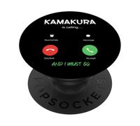 Kamakura está Llamando y Debo IR a Japón Viajando PopSockets PopGrip Adhesivo