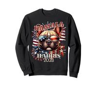 Kamala Harris 2028 para el Presidente Bulldog francés patriótico Sudadera