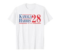 Kamala Harris 2028 President Election Campaign Vintage Camiseta gráfica económica, Hombre, Blanco, XL