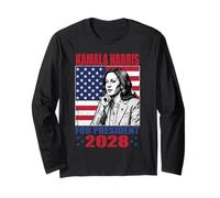 Kamala Harris 2028 Señora Presidenta Campaña Electoral Manga Larga