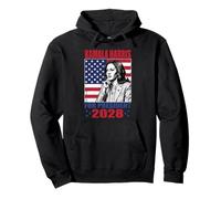 Kamala Harris 2028 Señora Presidenta Campaña Electoral Sudadera con Capucha