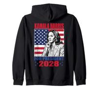Kamala Harris 2028 Señora Presidenta Campaña Electoral Sudadera con Capucha