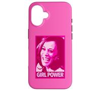Kamala Harris Girl Power (Pink) Carcasa para iPhone 16