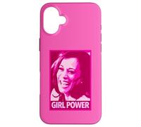 Kamala Harris Girl Power (Pink) Carcasa para iPhone 16 Plus