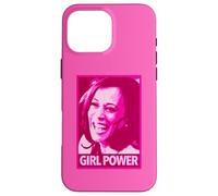 Kamala Harris Girl Power (Pink) Carcasa para iPhone 16 Pro MAX