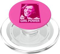 Kamala Harris Girl Power (Pink) PopSockets PopGrip para MagSafe