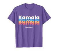 Kamala Harris para Presidente 2024 | Harris 2024 Demócrata USA Camiseta, Hombre, Morado Jaspeado, XXL