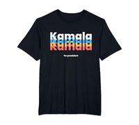 Kamala Harris para Presidente 2024 | Harris 2024 Demócrata USA Camiseta, Hombre Tallas Grandes, Negro, 2X Alto