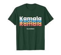 Kamala Harris para Presidente 2024 | Harris 2024 Demócrata USA Camiseta, Hombre, Verde Bosque, XL