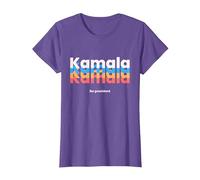 Kamala Harris para Presidente 2024 | Harris 2024 Demócrata USA Camiseta, Mujer, Morado Jaspeado, XXL