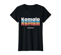 Kamala Harris para Presidente 2024 | Harris 2024 Demócrata USA Camiseta, Mujer, Negro, XL