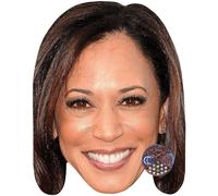 Kamala Harris (Smile) Big Head. Máscara más grande que la vida.