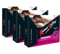 Kamasutra Desire Dotted Monthly Combo Condom(Set of 3, 10S)(Ship from India)