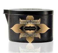 KAMASUTRA Vela De Masaje Vainilla Y Sándalo 170 Gr - Aroma Sensual Con Aceite Hidratante Para Masajes Relajantes