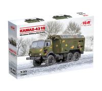 Kamaz-4310, Camión Militar Ucraniano Caja 1:35 Kit De Modelo De Plástico ICM
