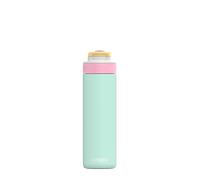 Kambukka Botella de agua LAGOON Ice Pop – 600 ml, aislada, anti-fugas, pajita – Acero inoxidable